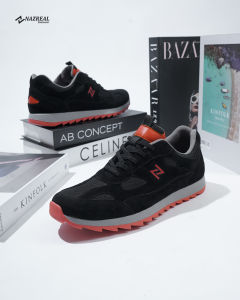 NAZREAL FOOTWEAR - Sepatu Sneakers Casual Pria Sepatu Sport Pria Terbaru Balmain Black