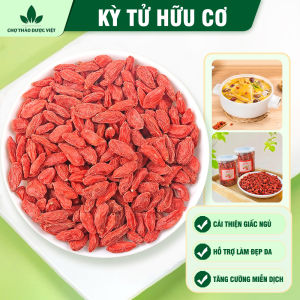Kỳ tử Ninh Hạ 1kg trà kỳ tử hữu cơ hạt to tròn màu đỏ đẹp pha trà hầm canh tốt cho sức khỏe