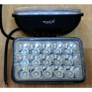 Đèn led trợ sáng 15 bóng Runlai. Đèn trợ sáng dùng cho ô tô xe tải (1 chiếc)