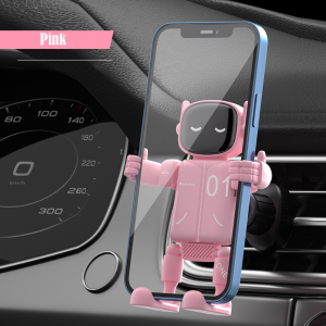 CHUN053634 ABS Car Phone Holder Gravity Type Cartoon Automotive Interior High Quaity Universal Robot Model