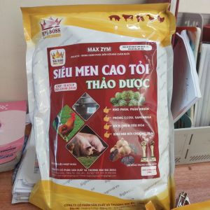 SIÊU MEN CAO TỎ.I THẢO DƯỢC ( kích thích tiêu hoá ngừa các bệnh về đường hô hấp cũng nhiêu tiêu hoá... tăng cường đề kháng cho đàn vật nuôi)