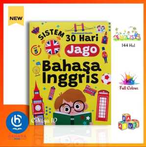 Buku Anak 30 Hari Jago Bahasa Inggris Full Colour