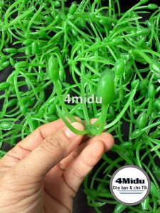 Sét 100gr chùm nhựa gắn hoa mai hoa đào hoa vải trang trí Tết - decal các loại hoa lụa