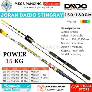 Joran Pancing Daido Stingray Fiber Solid 150 165 180cm