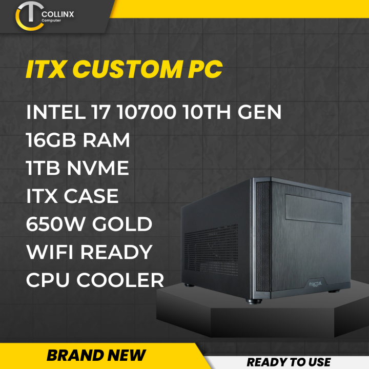 [ ITX MINI PC BUILD J ] INTEL CORE I7 10700 10TH GEN DESKTOP / 16GB RAM ...