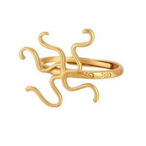 Claw Rings Blank Adjustable Brass Rings Bases Finger Rings Base for DIY Making Inlaid Turquoise Gem