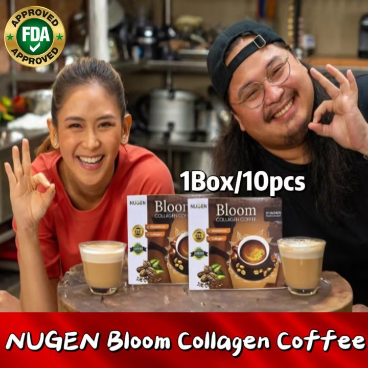 Original 100% NUGEN Bloom Collagen Coffee organic Diet Coffee Pure ...