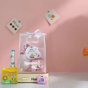 Suldoo Hanging Hand Towel Coral Fleece Cartoon Design 100% Cotton Child-Oriented Washcloth