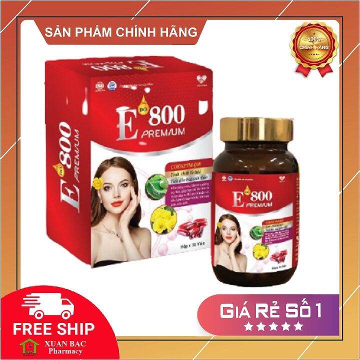 4. Những loại vitamin E đỏ 800 phổ biến