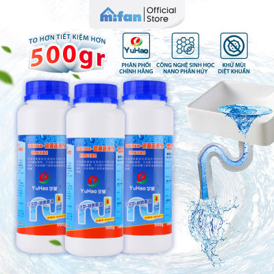 Bột Thông Cống YUHAO - Thông Tắc Cống Đường Ống Bồn Cầu Bồn Rửa Mặt - HÀNG CHÍNH HÃNG