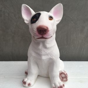 หมา หมาบลูเทอร์เรีย ตกแต่งบ้าน จัดสวน(1 ตัว)