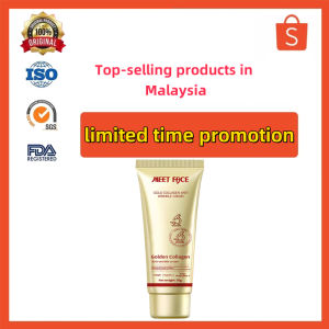 【Ready Stock】24小时内发货!【Tightens Lightens Wrinkles】50g Gold Collagen Anti-Wrinkle Cream 黄金胶原蛋白抗皱霜 Remove Wrinkles Whitening Moisturizing Skin