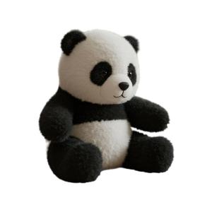 Panda PP Cotton Plush Animal Desk Friend Cute Study Companion Toy For Kids Educational Gift