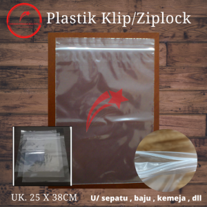 Plastik Klip Clip uk 25x38 cm tebal 05 Plastik strap