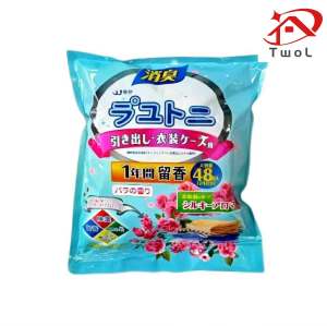 TWOL SHOP 48pcs/pack Moth Balls Rose Fragrance For Clothes Camphor Balls Repellent Closet Deodorizer
