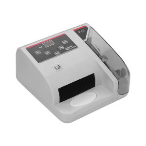 Portable Mini Money Counter Currency Cash Banknote Bill Counting Machine Detector with UV/MG/WM Counterfeit Detection 600 Bills Per Minute