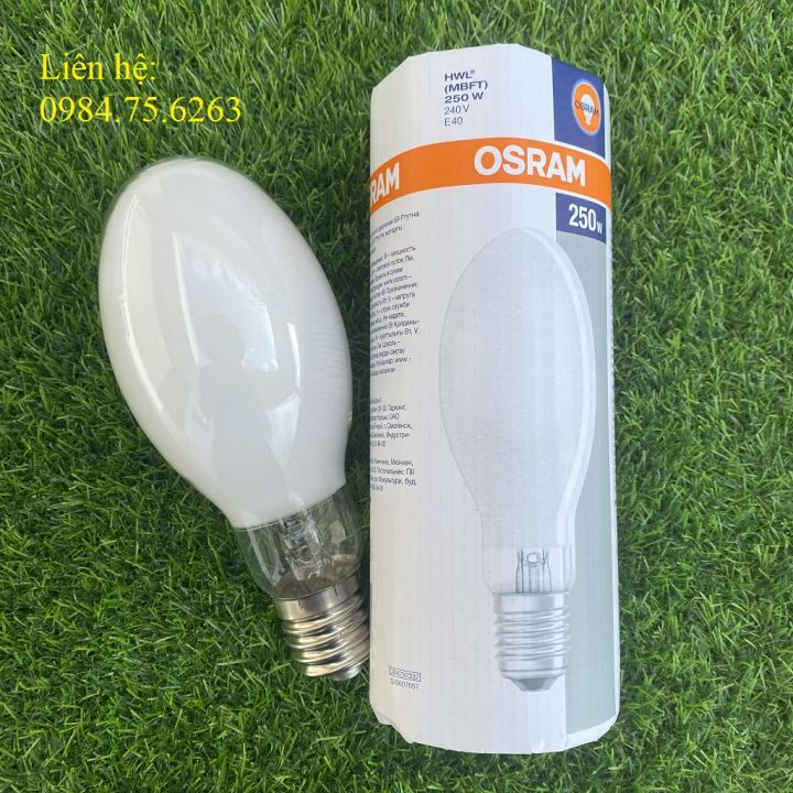 Bóng đèn cao áp osram 250w thủy ngân trực tiếp