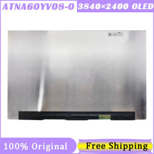 15.6 Inch Laptop Screen ATNA60YV08 ATNA60YV08-0 100% DCI-P3 60Hz 3840×2400 4K OLED 40 Pin EDP LCD Display Replacement