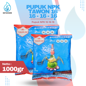 Pupuk Tawon biru superstar NPK 16 16 16 - 1 kg