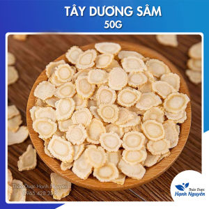 Sâm tây dương thái lát mỏng 50g (Sâm hoàng kỳ khô bạch sâm) - Thảo Dược Hạnh nguyên