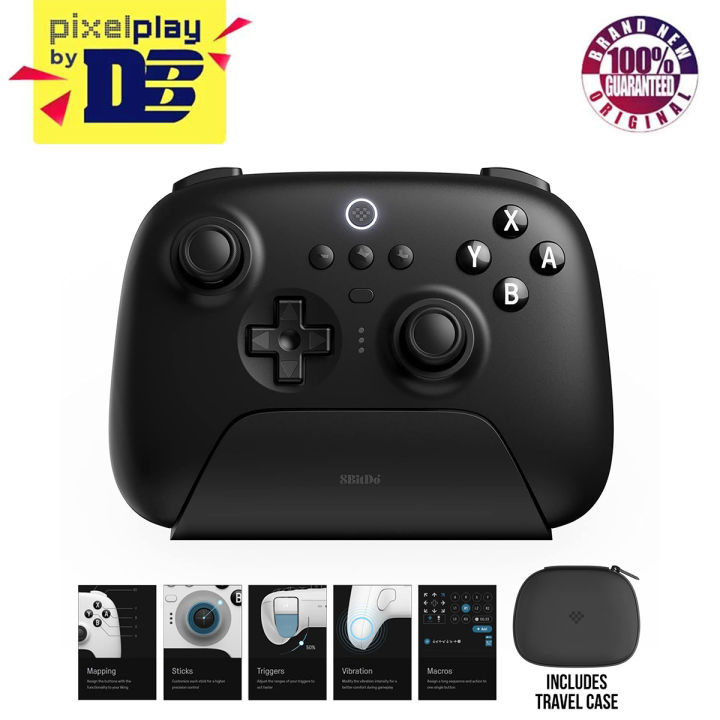 8Bitdo Ultimate Bluetooth Controller with Travel Case for Switch ...