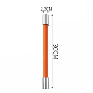 Faucet Extension Device 4 Point Interface Kitchen Bathroom Water Pipe Hose Heat-Resistant Splash Proof Bendable