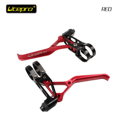 2x Freins V-Brake Litepro Ultra-légers – Pour Vélo Pliant – Bras Long/court – Argent