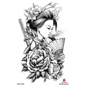 Zaril Tato Temporer Tattoo Tatto Temporary Tahan Air Sementara Anti Air Seri TBS-8436