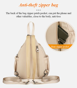 Highcolor Nylon Bag: A Multifunctional Triple Shoulder Companion