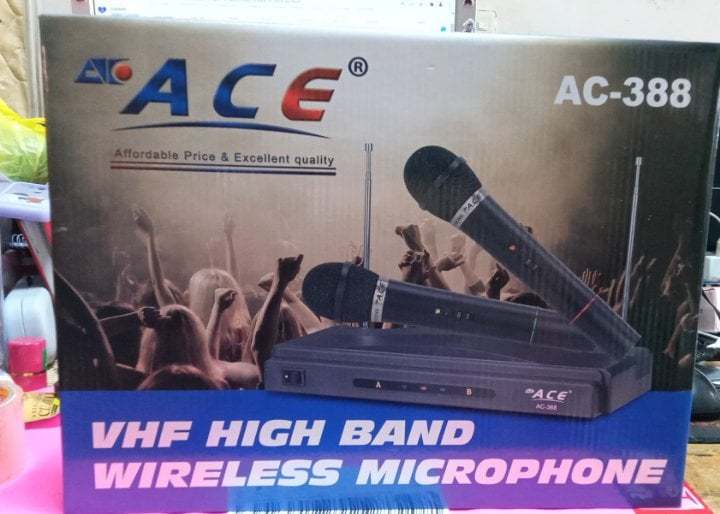 New improve high quality affordable 2 Wireless Microphone Lazada PH