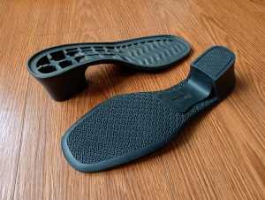 Alas Bawah Sole Sepatu Cewek Hitam Outsole Sol Sepatu Pantofel Wanita Formal Hak 5 cm Sonia size 36 sd 40
