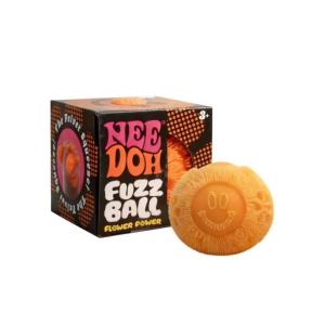 Nee Doh Fuzz Ball Stress Relief Toy Soft Squeeze Ball Fidget Toy Ornament Gift for Kids & Adults