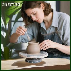 ZHUYUN 1pcs kết cấu công cụ cho đất sét nghệ thuật Đất Sét mô hình mô hình con lăn kết cấu cán Emboss kẻ sọc tay con lăn cho DIY hàng thủ công