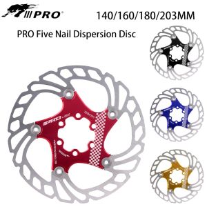 IIIPRO Mtb Bike Float Disc 140mm 160Mm 180Mm 203mm 6 Bolts Brake Pads Rotor Accessories Accesorios Fiets Disc (with 6 bolts)