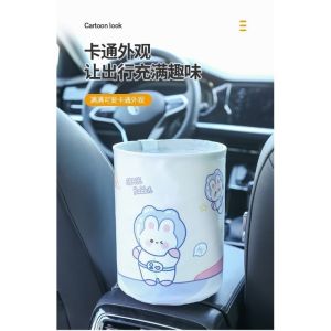 Multiusage Car Container Bin Foldable Storage Garbage Car Folding Trash Can