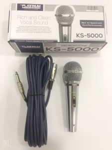 New 100% Original Platinum Heavy Duty Wired Microphone KS-5000