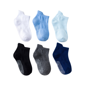 6 pairs Candy Color Cotton Kids Socks Anti Slip Girls Socks Baby Girls Boys Soft Socks Cotton Socks For Kids