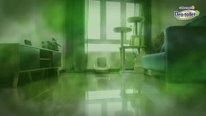 Deo-Toilet Cat Dual Layer Litter  Tray System (Half) Tandas Kuching Bekas Pasir Kucing UniCha  Japan