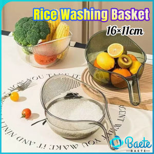 Baete Plastic Vegetable Fruit Washing Basket Kitchen Washing Drain Basket for Fruits Vegetables