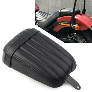 HH8 Motorcycle Rear Passenger Seat Pillion For Harley Softail Standard FXST 2020-23 For Street Bob FXBB 2018-2023 PU Leather 9H2B5