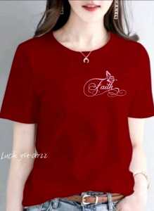 TERBARU KAOS OBLONG FAITH/POLOS PRIA DAN WANITA