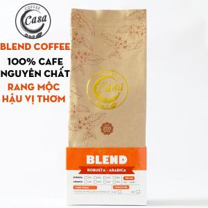 [HCM]Cà phê hạt Blend Coffee nguyên chất phối chuẩn vị truyền thống 250gr ( Casa Coffee )