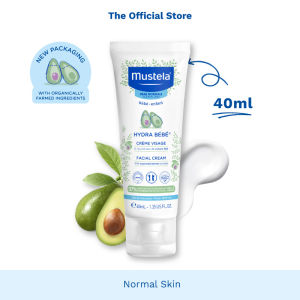 Mustela Hydra Bebe Facial Cream 40ml [Normal Skin][Hydration] (exp 11/2027) updated 30/05/25