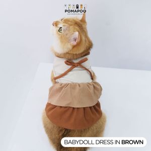 POMAPOO - Baju Kucing dan Baju Anjing Babydoll Dress