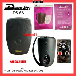 SPEAKER PASIF DUSEN BERG 6 INCH DS 6B PA SYSTEM DS6B ORIGINAL HARGA 2 PCS