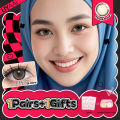 (0.00-6.00) Power UYAAI 1 Pair Colored Contact 14.5mm Mirage Brown Green Blue Gray Wearing Soft Lens Natural Look Monthly Replacement. 