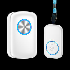 Elderly Beeper Wireless Elderly Alarm Home One-Click Call for Help Super Far Emergency Bedside Call Bell Call Bell