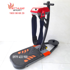 Máy Runng Massage Giảm Mỡ Bụng Queen Pro Có Xoay Eo Gập Bụng- Dây Đai Nút Công suất 400W Bảo hành đổi mới 24 tháng.
