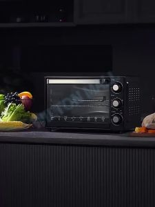 in stock-local saleElectric Oven 15/25/48L Convection Hot Air Fryer Toaster Timer Oil Free Roaster Large Electric Oven