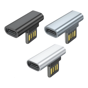 90 độ khuỷu tay USB để Loại C Adapter hai mặt phích cắm cho điện thoại thông minh máy tính bảng máy tính xách tay kết nối Loại C Tai nghe